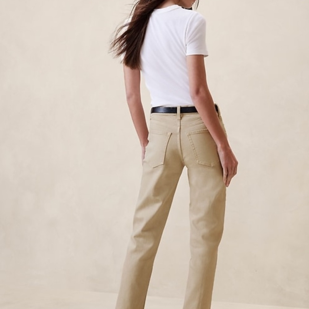 Banana Republic High Rise Relaxed Jeans size 30 NWT